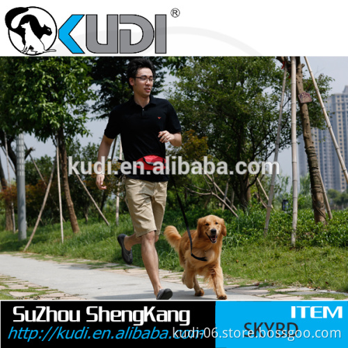 New design pet waist bag with hand free dog leash
